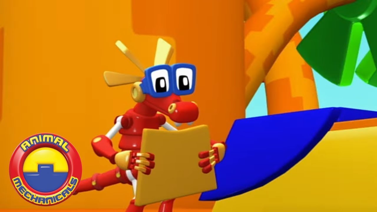 Animal Mechanicals | Mechana Racer Island 🏎️ | Cartoons for Kids