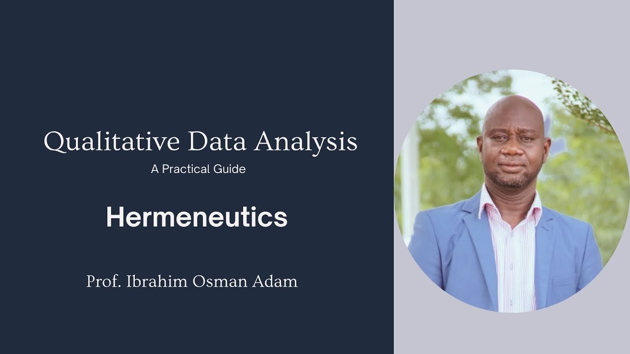 Qualitative Data Analysis- Hermeneutics