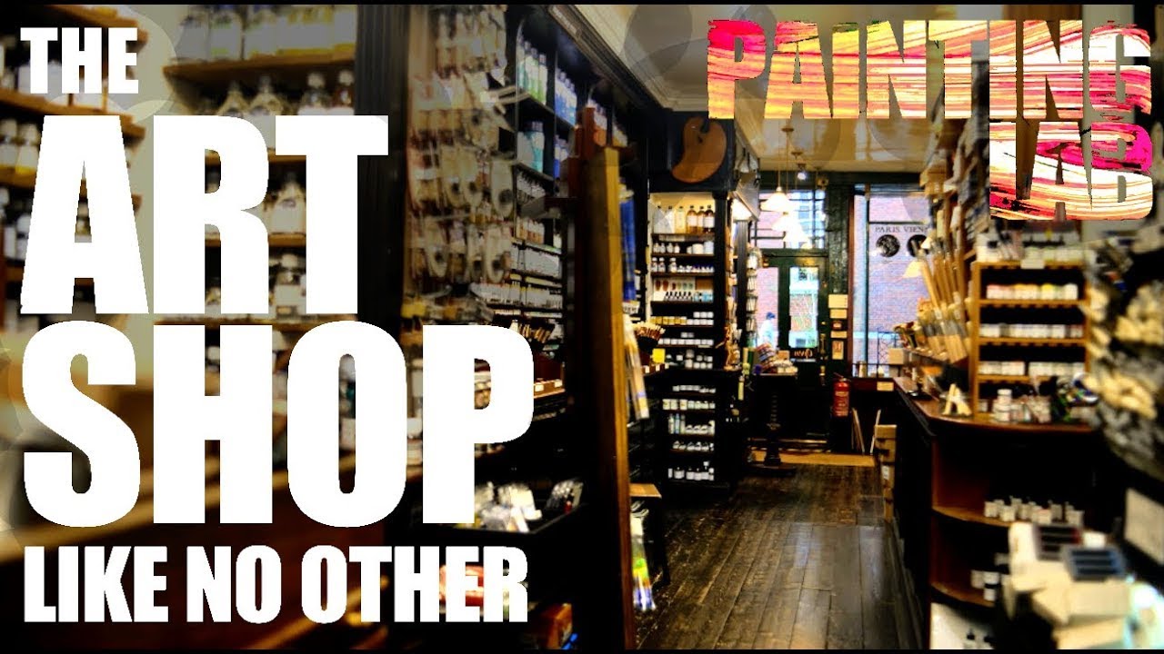 THE ART SHOP LIKE NO OTHER - Taking a tour of Cornelissen & Son