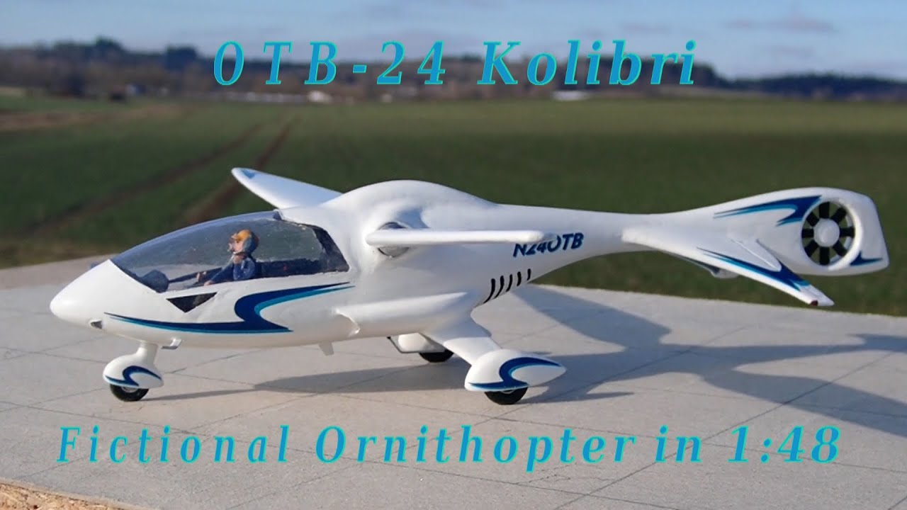 OTB 24 Kolibri - Fictional Ornithopter in 1:48