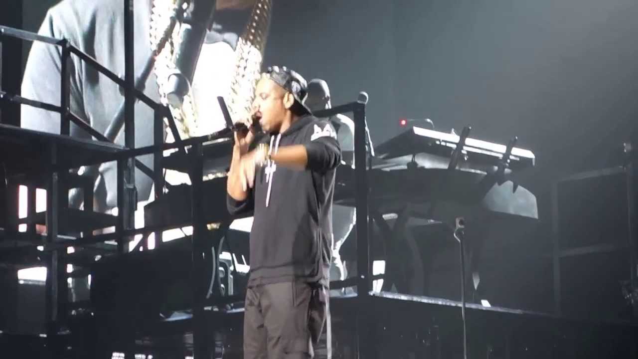 15 of 19 Who Gon Stop Me remix Timbaland Jay-Z live San Antonio Magna Carta 1080P