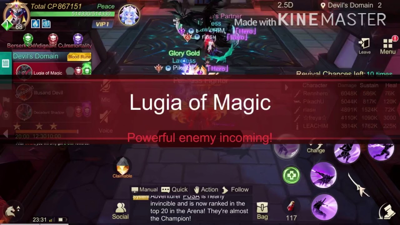 Eternal Sword M Devil's Domain tips and tricks(IOS/ANDROID)