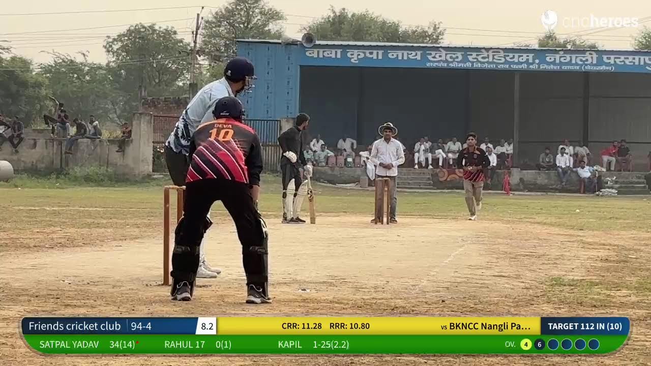 BKNCC Nangli Parsapur vs Friends cricket club | Bkncc 26th Village cup 2025(League Matches) | Live&hellip;