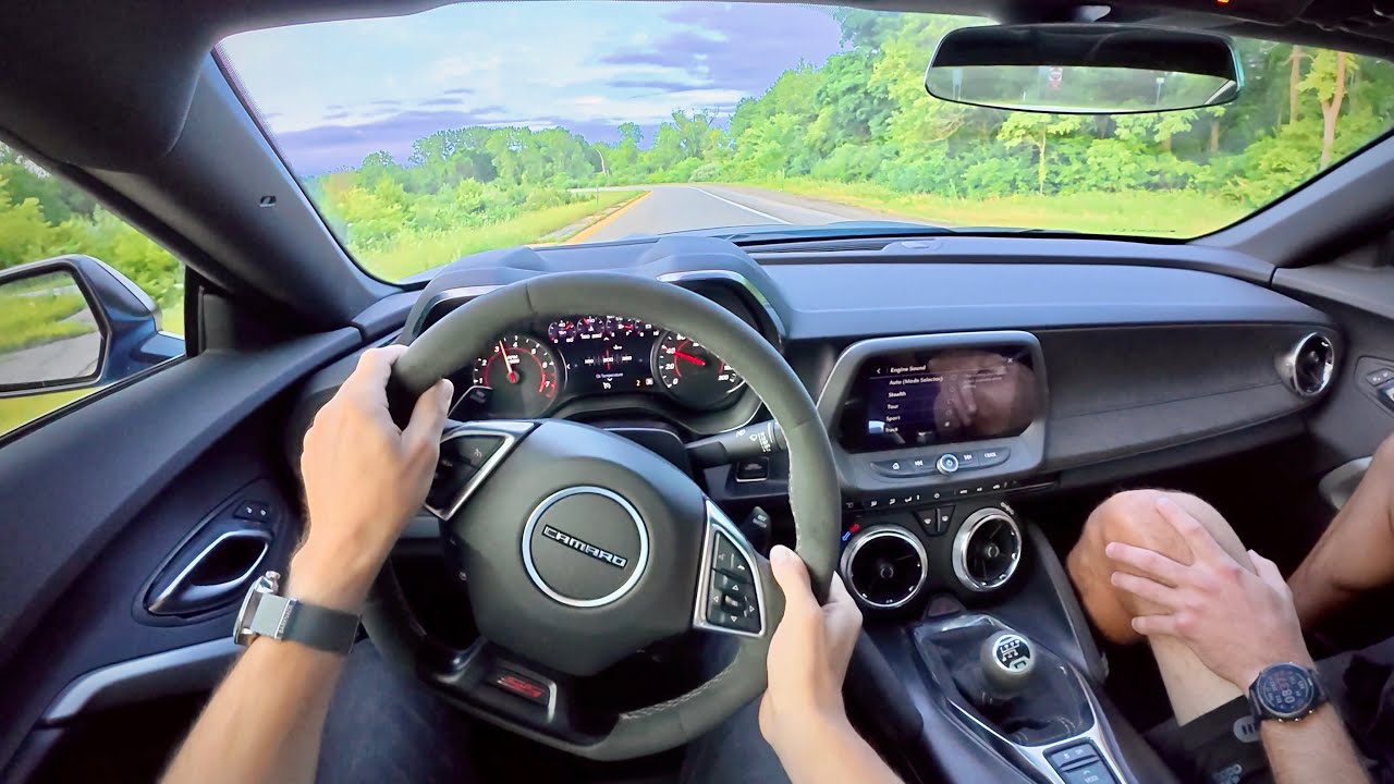 Modified 2022 Camaro SS 1LE - Insane V8 Sounds!
