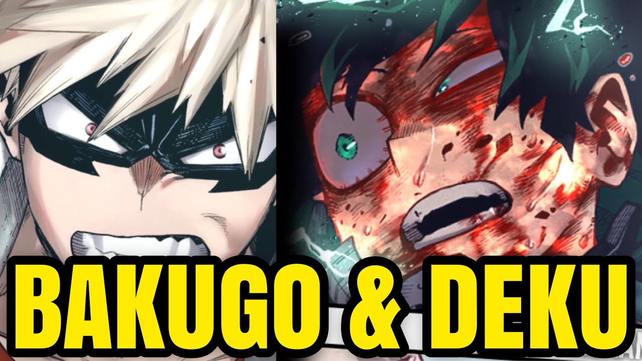 BAKUGO Apologize & Ochako holds Deku&rsquo;s hand My Hero Academia 322 SPOILERS!