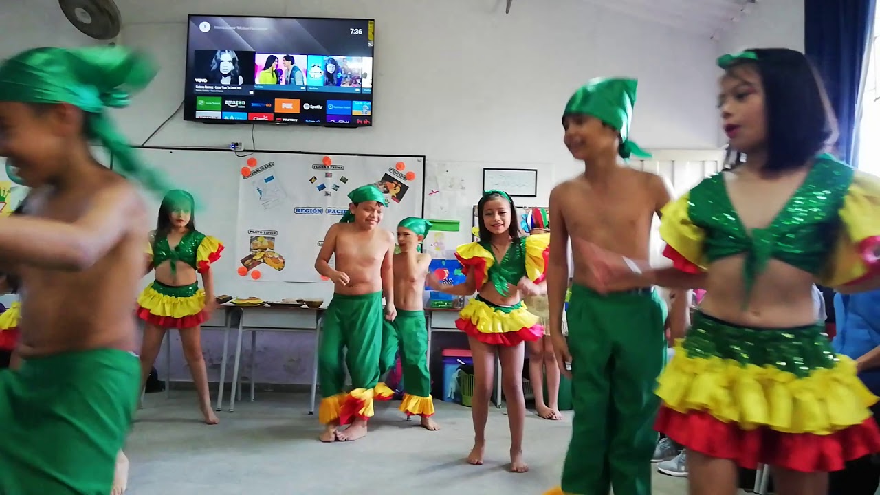 Baile de mapale facil para niños #Colombia