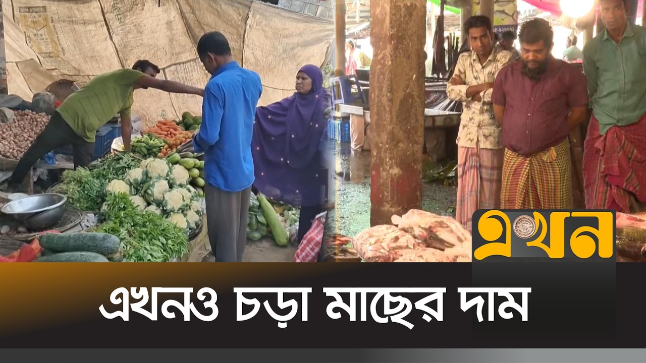 কমতে শুরু করেছে সবজির দাম  | Vegetable Price | Fish Price Hike | Ekhon TV