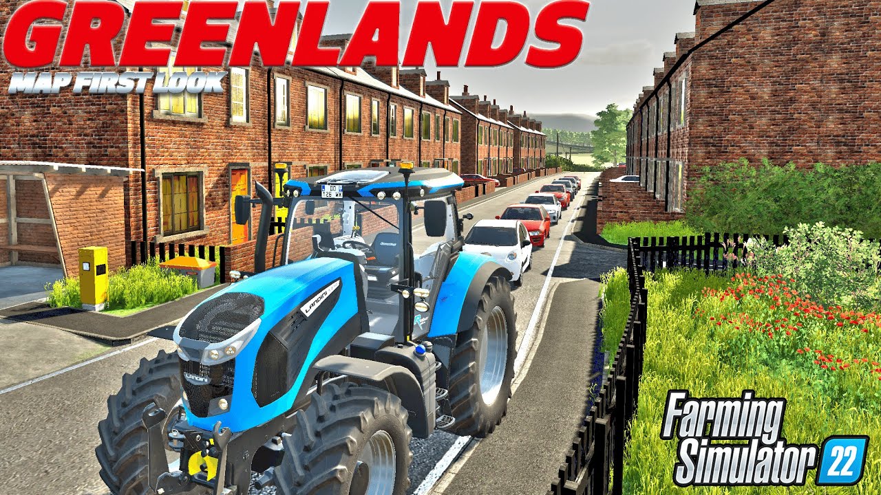 A REALLY GOOD BRITISH FARM! | Greenlands - By Peter716| Farming Simulator 22 Map Review