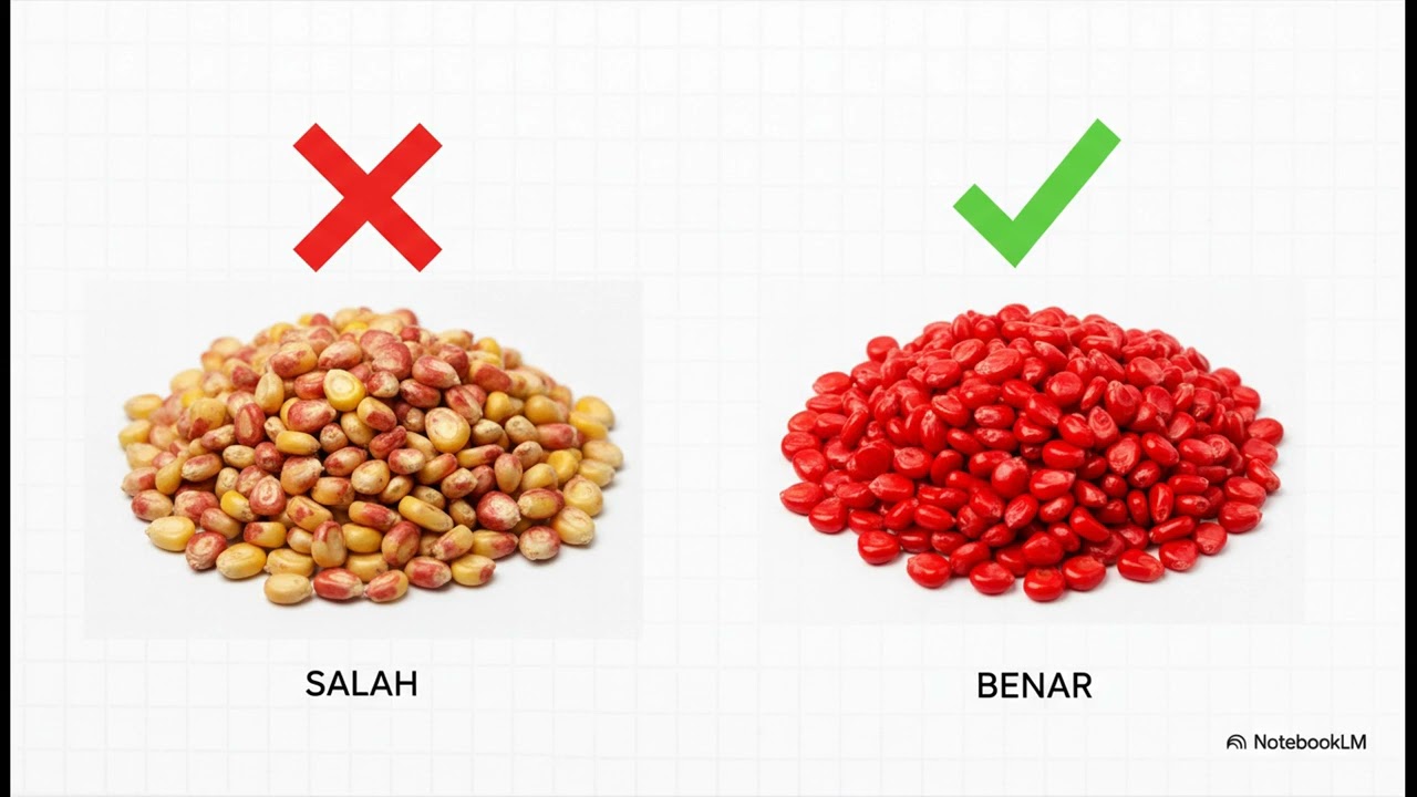 Perlakuan/Treatmen benih jagung sebelum tanam