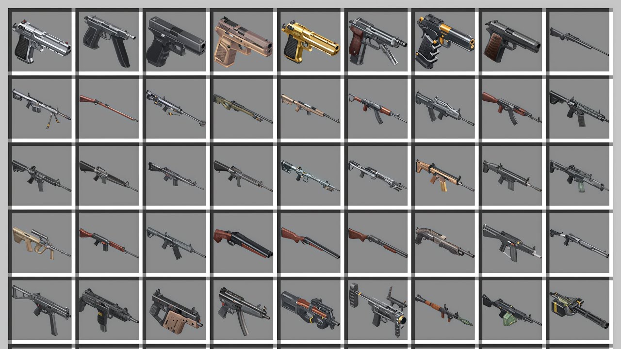 All 47 TaCZ Guns in Minecraft | Full Animation Showcase