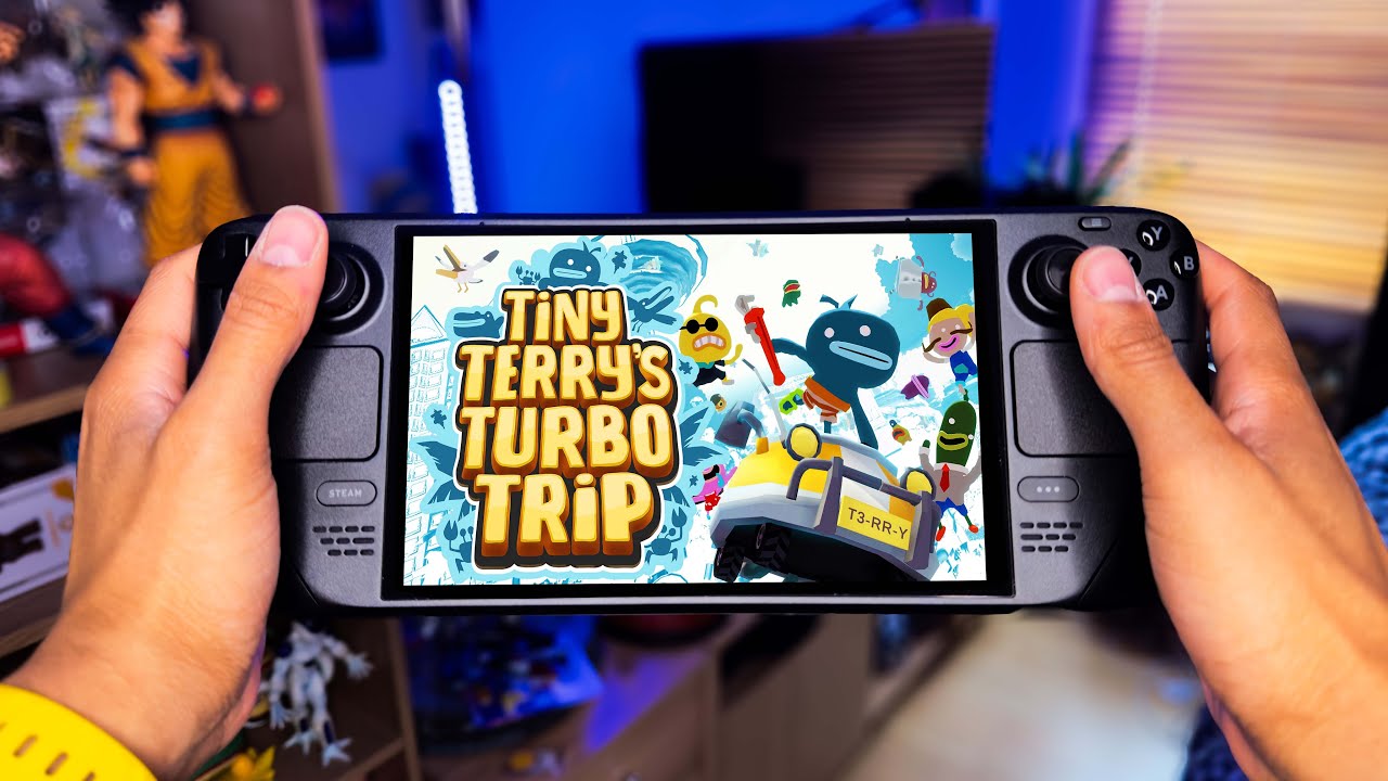 Tiny Terry's Turbo Trip - Steam Deck OLED Gameplay [HDR]