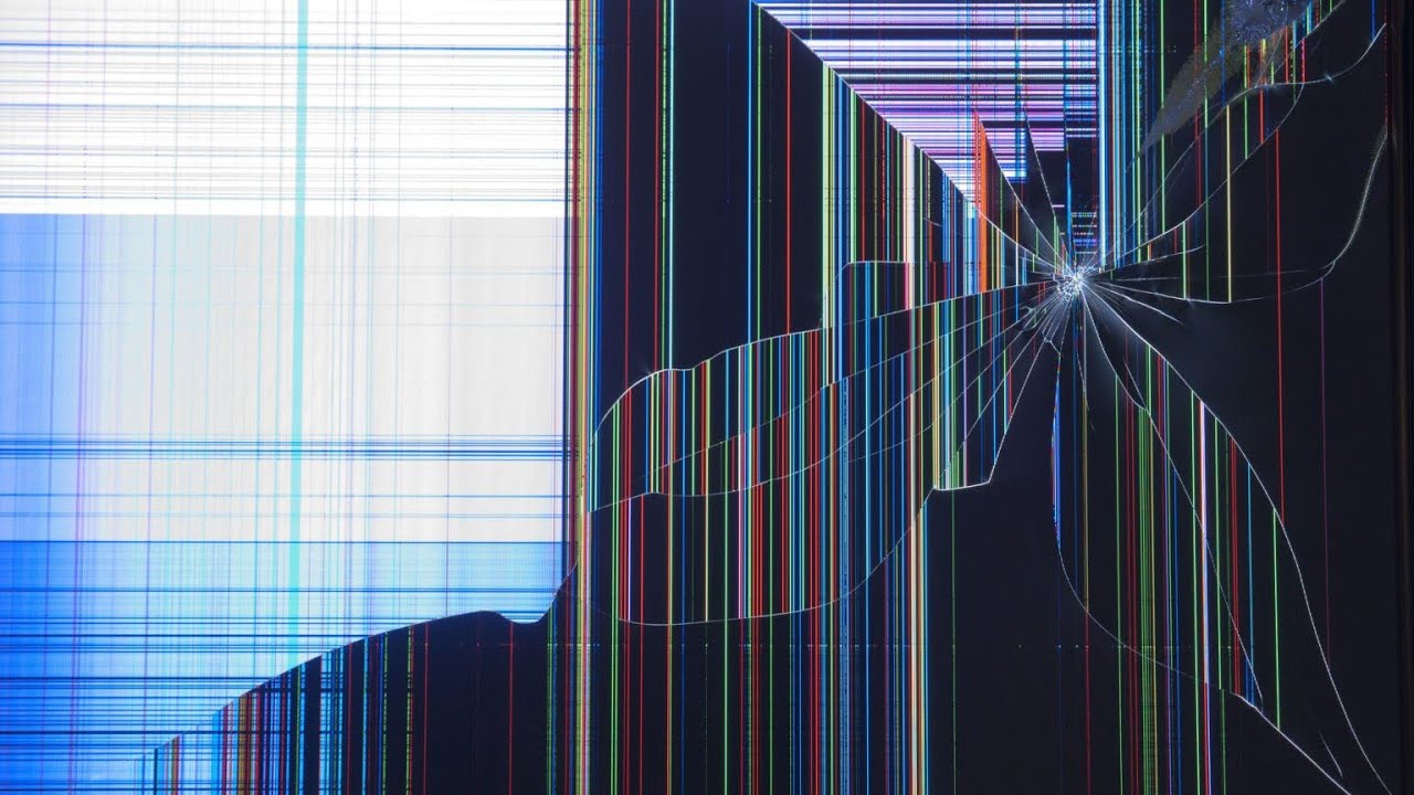 Broken TV Screen Prank - 1 Hour