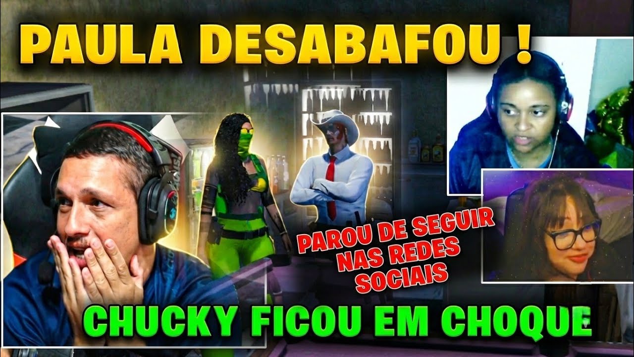 Polêmico!😱🔥PAULA desabafa PARA O CHUCKY SOBRE ALGUMAS PESSOAS NO RP 🚨 