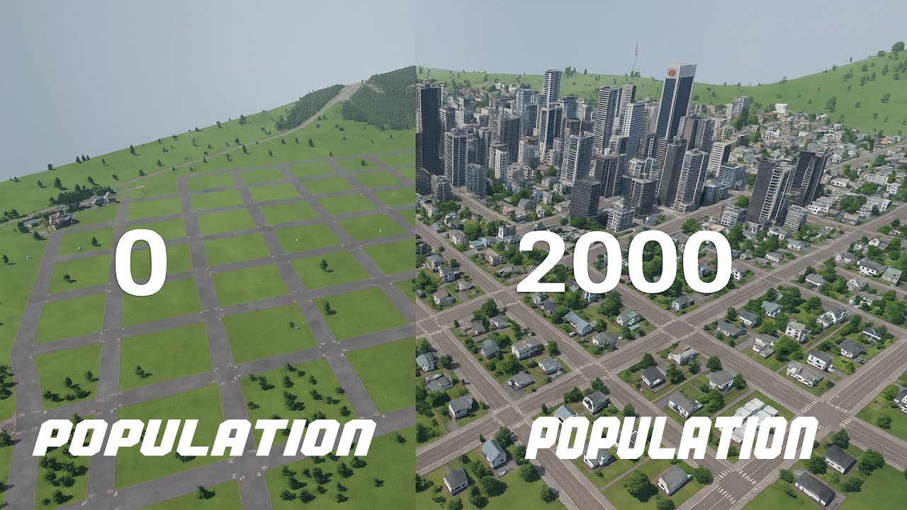 Massive City Growth in Transport Fever 2! 🏙️ Incredible City Timelapse You Can’t Miss!