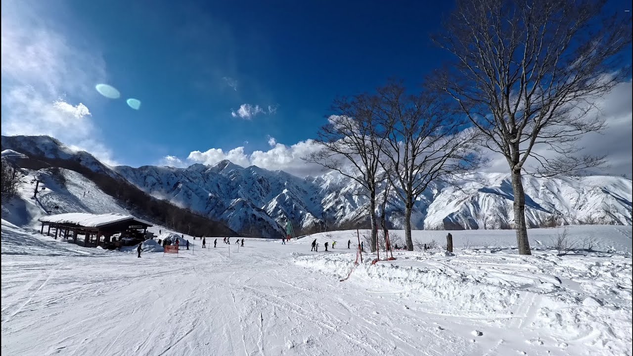 20年ぶりに白馬五竜スキー場に行ったら、景色が素敵すぎた。　Hakuba Goryu Snow Resort