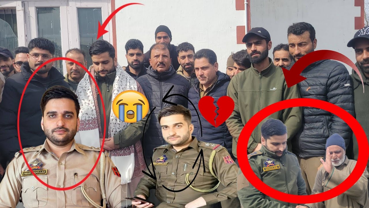#Locals of Magam, Handwara extend a sincere send-off to SI Ovais #Abdullah on his transfer. 
