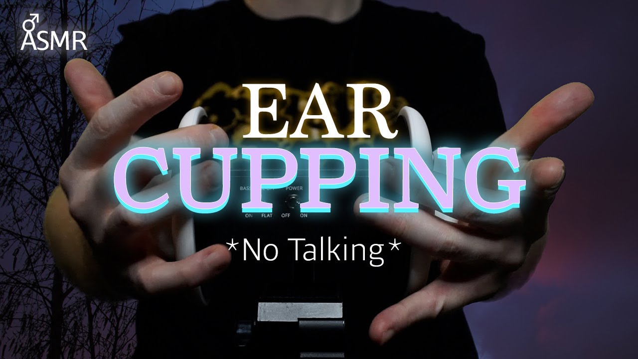[ASMR] Ear Cupping, No Talking, 3Dio Microphone | Male ASMR