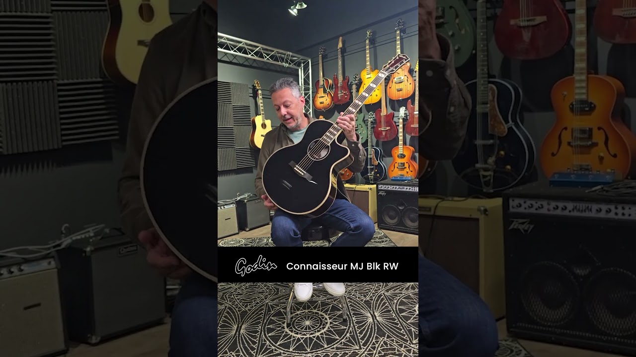 Here&rsquo;s Mario giving you a closer look at the Godin Connaisseur, right from our showroom.