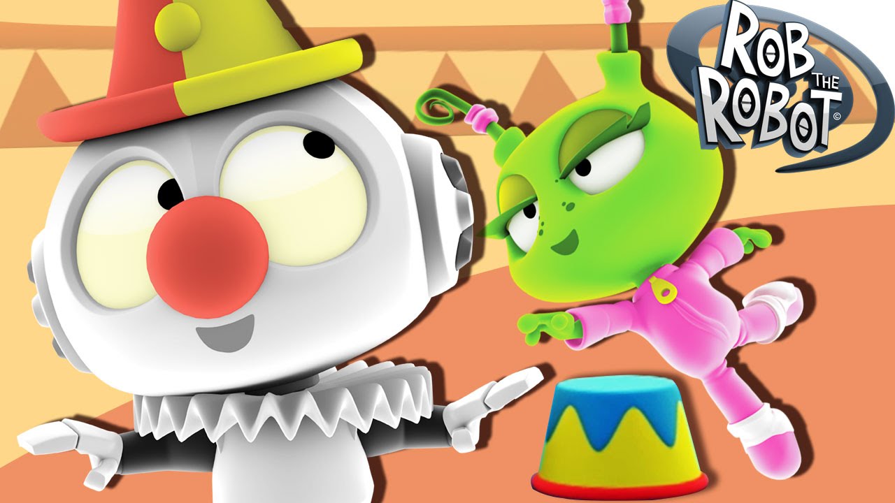 A Visit to the Circus | Preschool Learning Videos | Rob The Robot