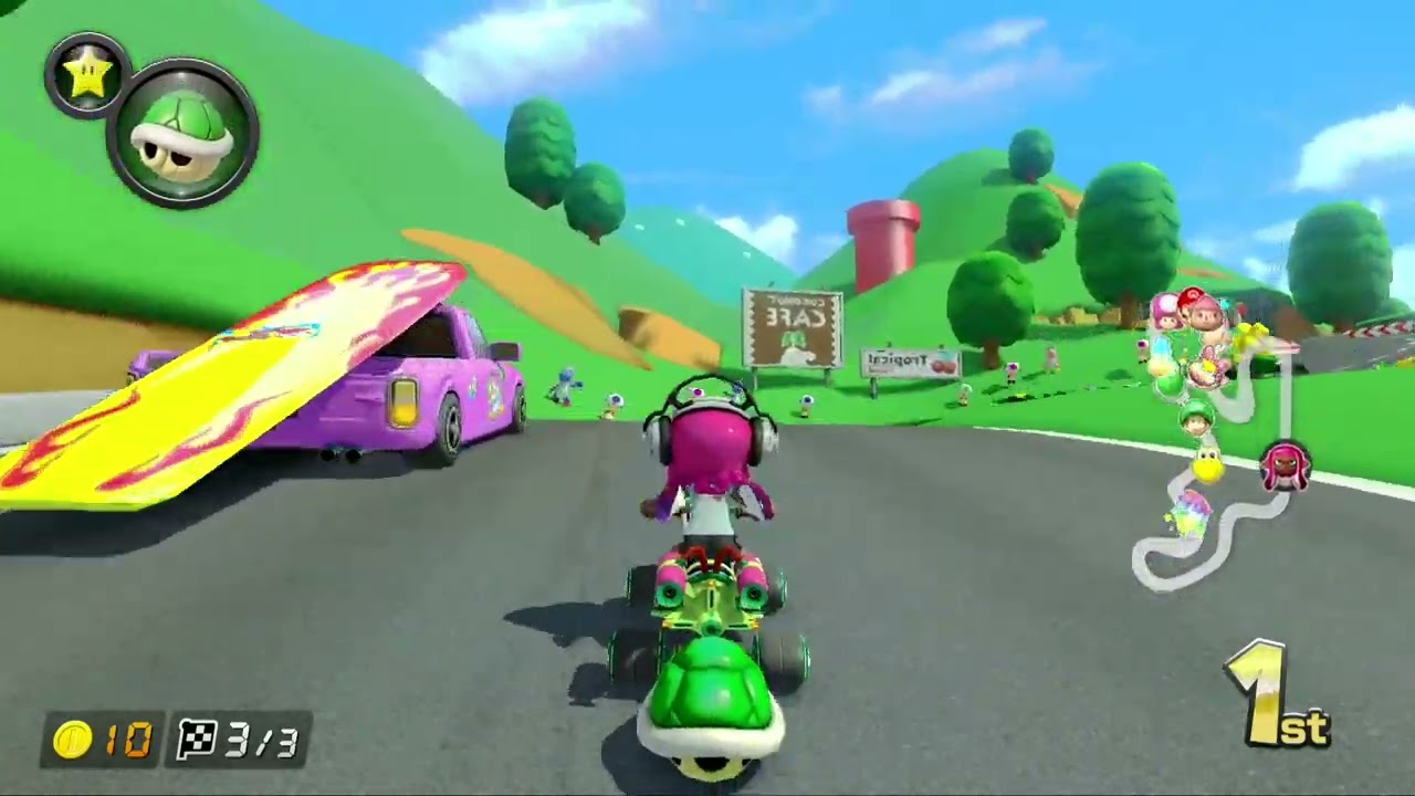 Mario Kart 8 Deluxe - Lucky Cat Cup Mirror