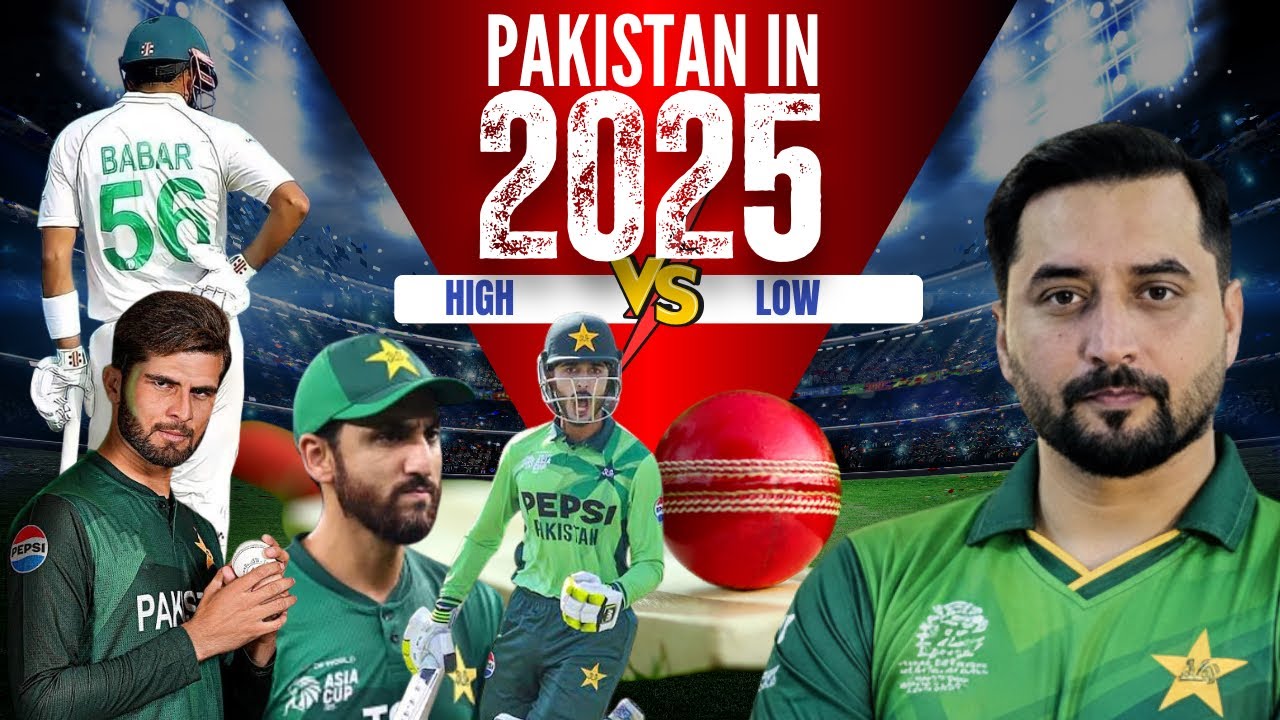 Highlights of Pakistan Cricket Year 2025