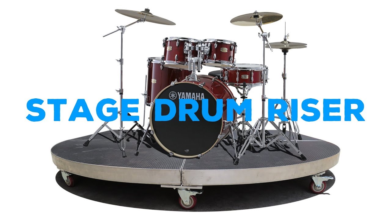 Stage Drum Riser/Rolling Drum Riser/TourGo