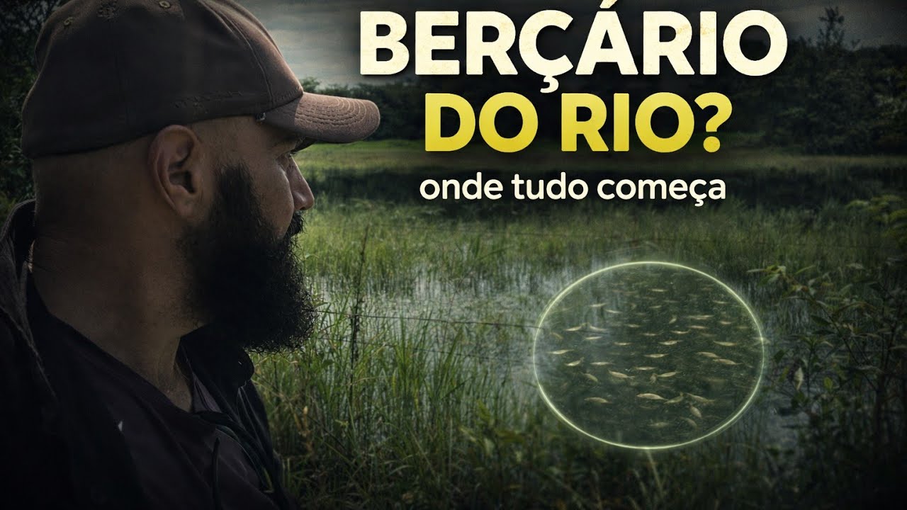 ENCONTREI O BERÇÁRIO DOS PEIXES 😀 a intenção era pescar o frito 😂