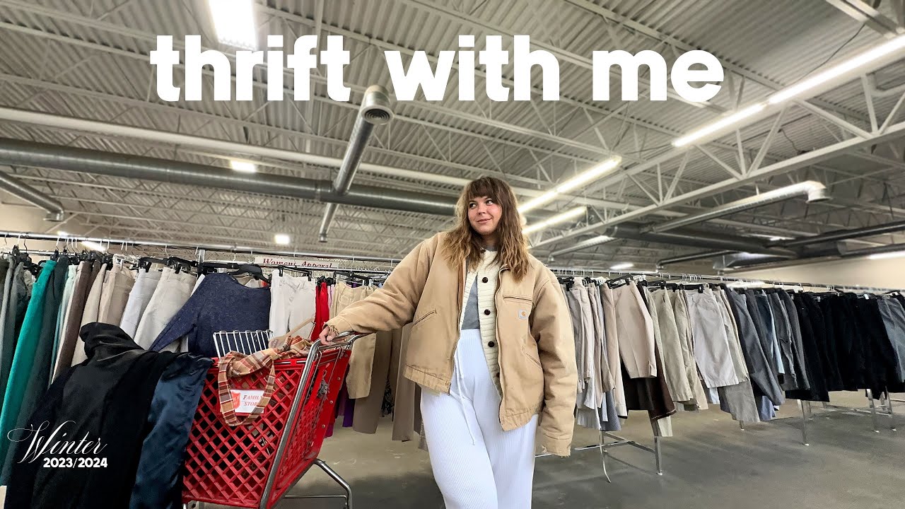 thrift with me for winter 2023 cuties !!!!