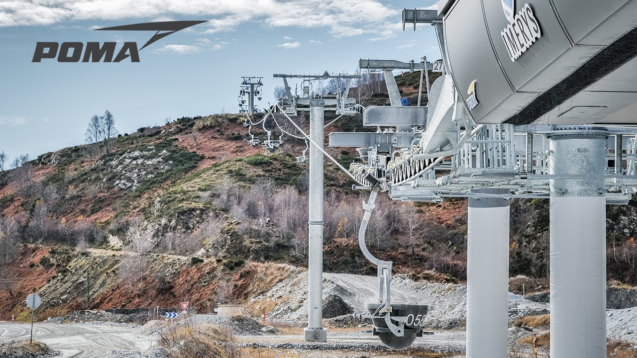 Material Ropeway - Le Câble Blanc - Luzenac - France - 2019