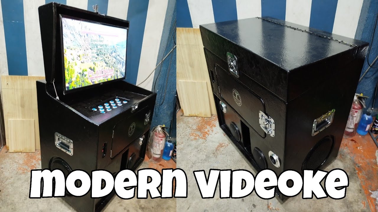 Modern Videoke with Bluetooth Music Receiver #modern  #karaoke #videoke #jukebox #speaker #subwoofer