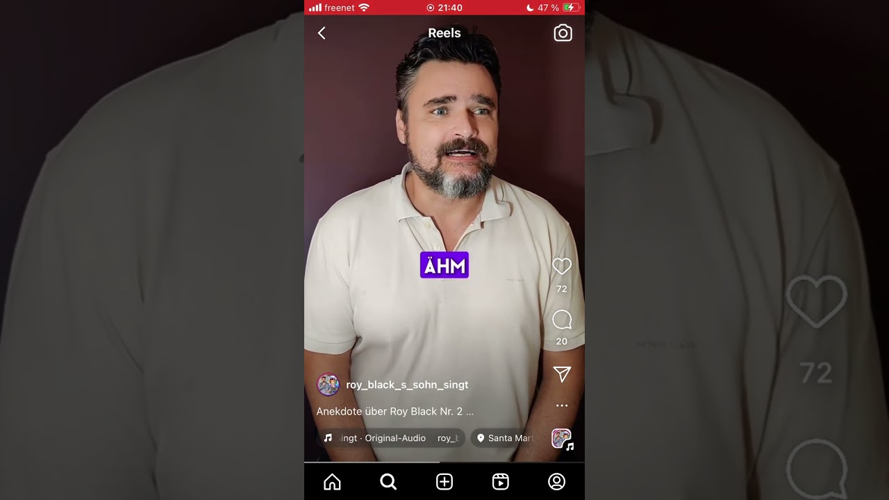 Roy Black Sohn Torsten erzählt lustige Anekdote über seinen Vater