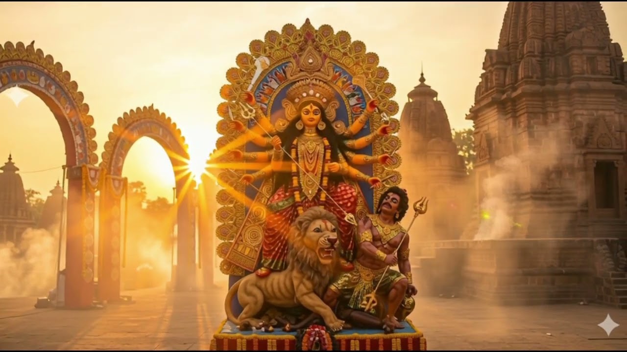 DIVINE DEVI MANTRA 🔱 Awaken Supreme Shakti | Powerful Protection & Prosperity 🌺✨