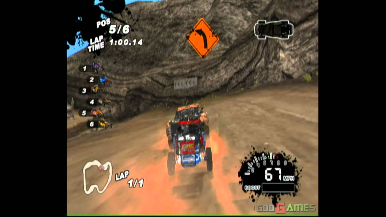 SCORE International Baja 1000 - Gameplay Wii (Original Wii)