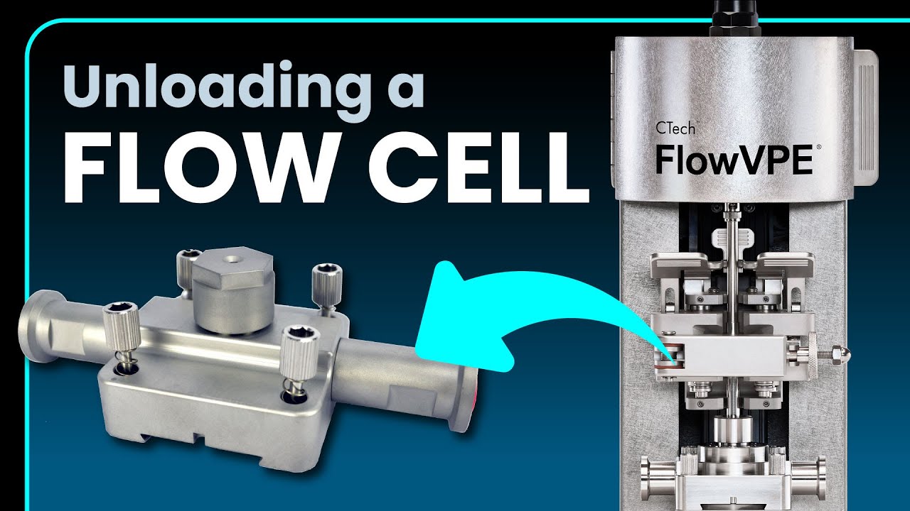 How to Unload a Flow Cell for the CTech FlowVPE System