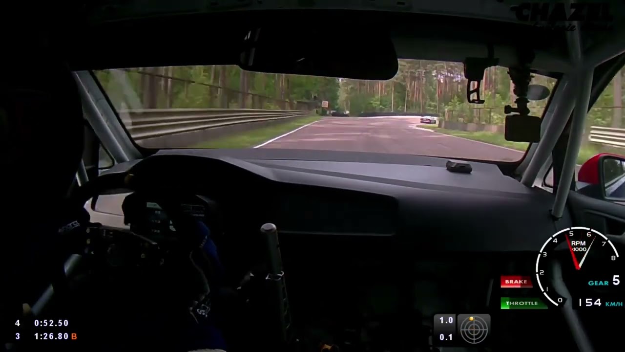 Bikernieki Trasa Hot Lap VW Golf TCR 1:25:94
