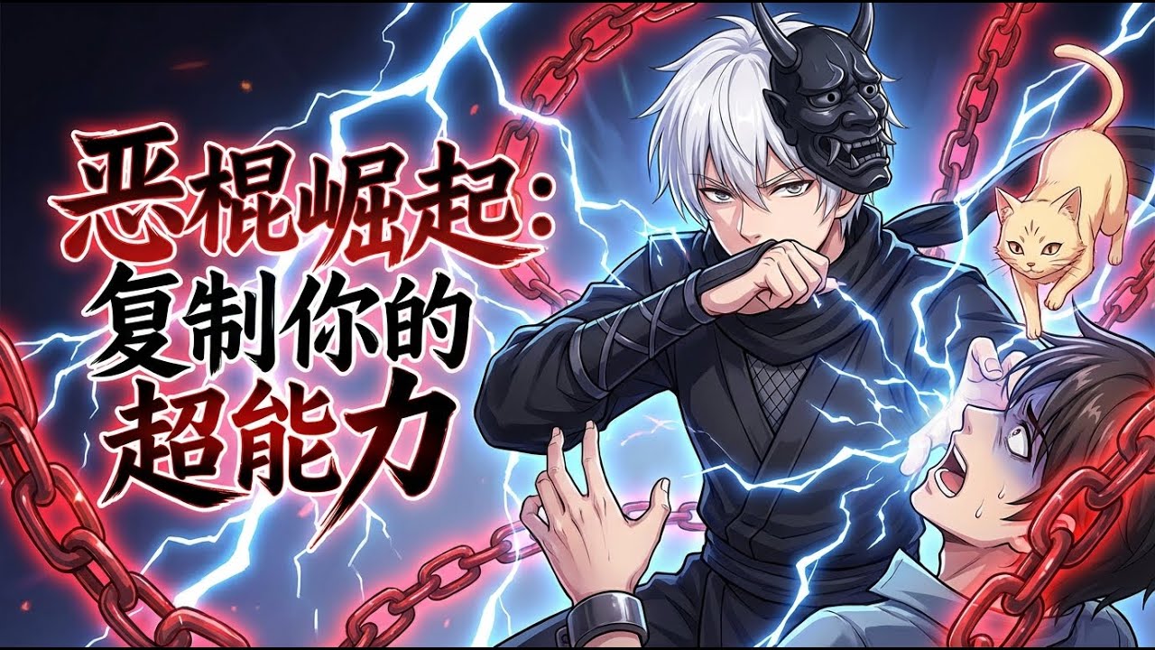 🔥【完结】【Eng Sub】《惡棍崛起：複製你的超能力》咬人就能複製別人的超能力？一次意外，林亂被奇怪的系統選中，要壞事做盡才能變強！帶著惡趣味的系統，林亂開始了冒險之旅 #熱血