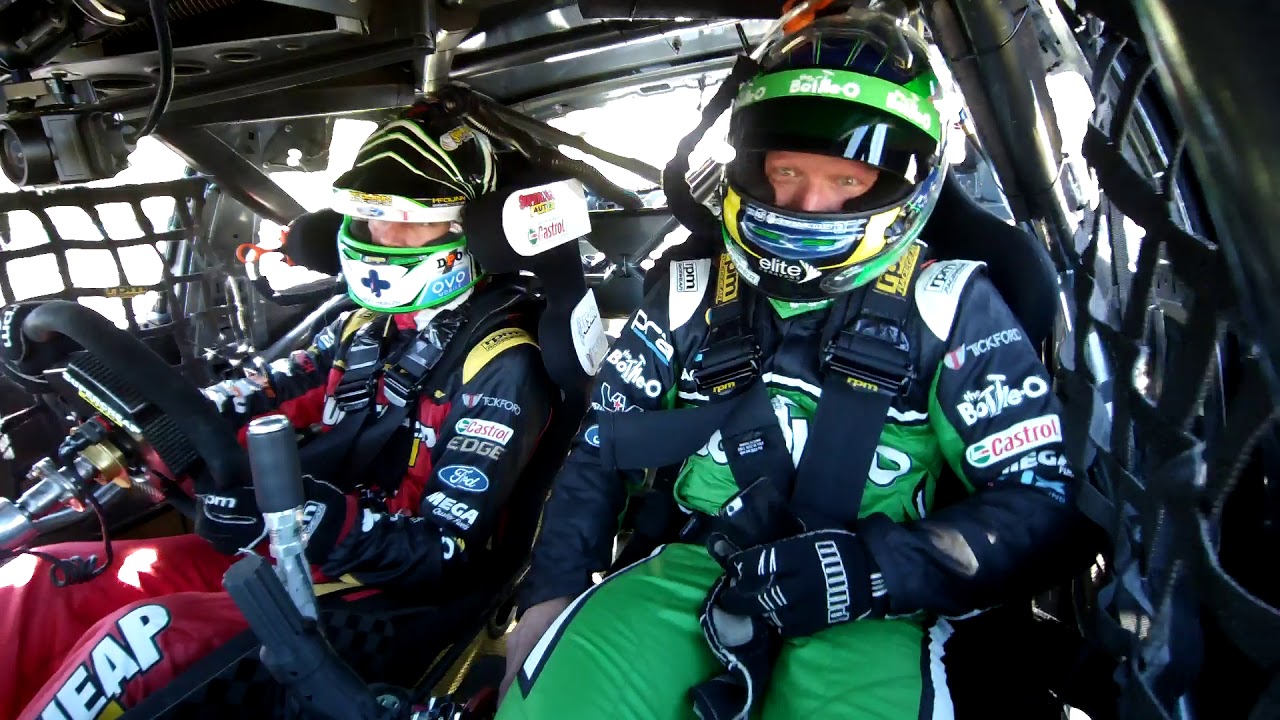 Junior vs Senior: Chaz Mostert takes Dean Canto for a Hot Lap
