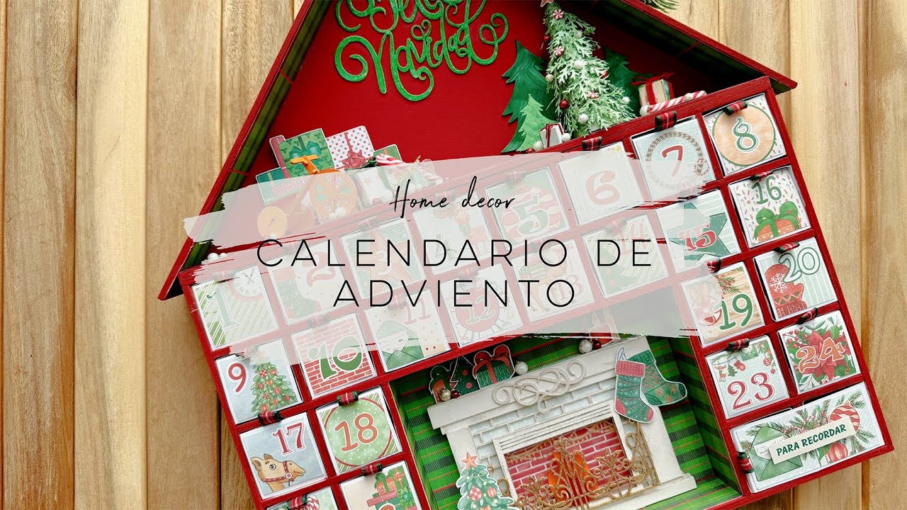 TUTORIAL + KIT: Calendario de adviento 