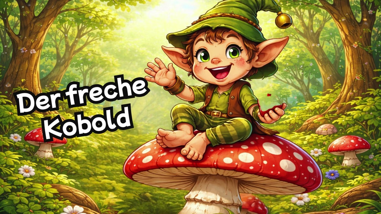 🧙‍♂️🍄 Der freche Kobold – Milou’s Kinderlieder | Lustiges Koboldlied zum Mitsingen