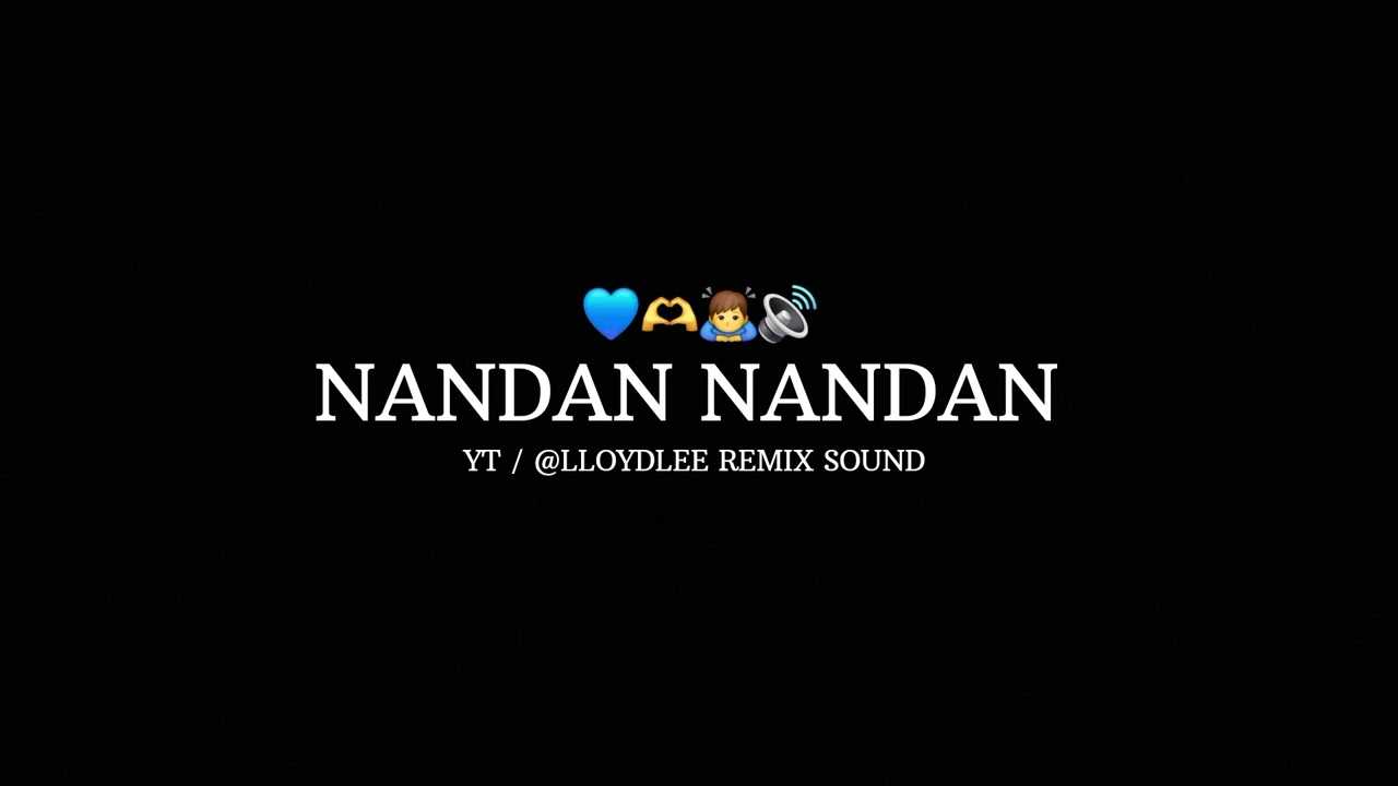 NANDAN NANDAN | SOUND CHECK | LLOYDLEE REMIX SOUND 