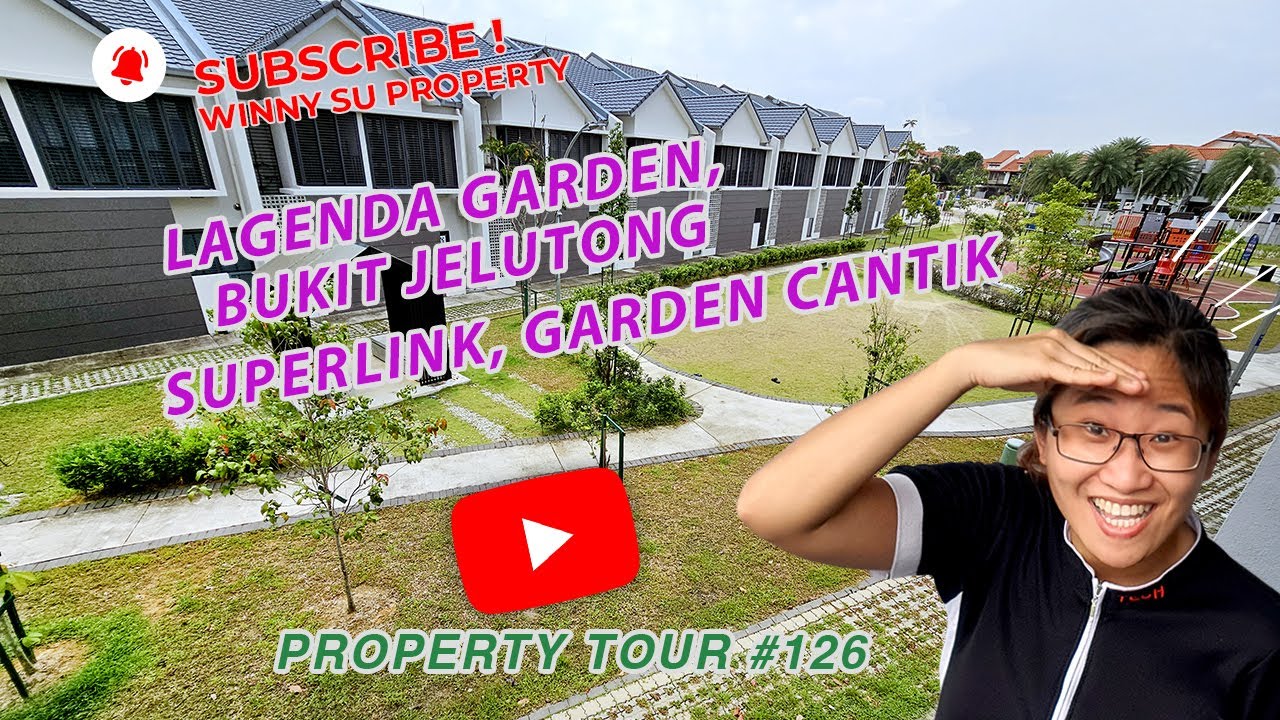 SUPERLINK, Garden Cantik, LAGENDA GARDEN, Bukit Jelutong | Winny Su Property Tour #126