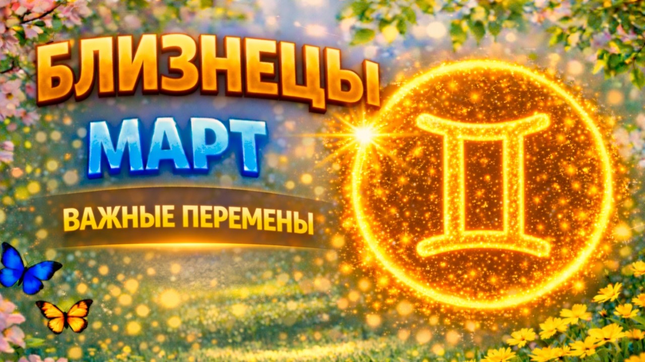 БЛИЗНЕЦЫ ♊ МАРТ 2026 — МЕСЯЦ, КОТОРЫЙ ВСЁ ИЗМЕНИТ | Судьба готовит неожиданный поворот…