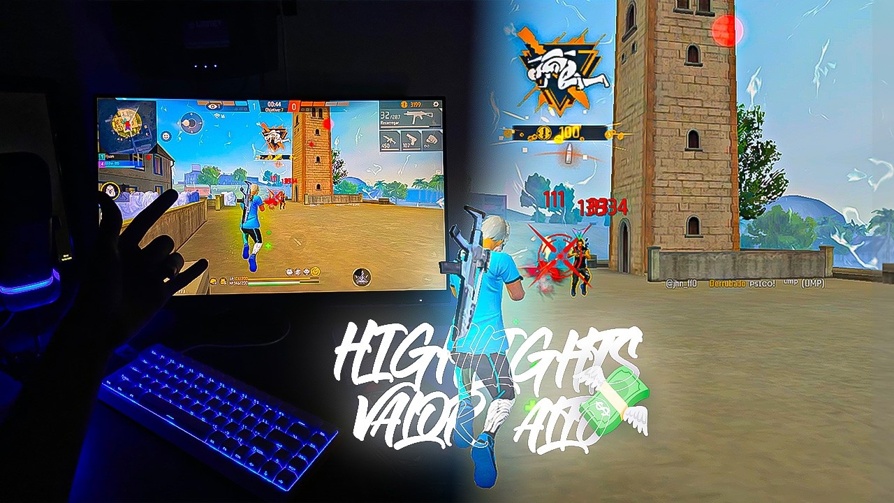 HIGHLIGHTS EM 4x4 APOSTADO! 🥋🎰 Highlights Free Fire 1280x720 Ryzen 5 5600 RTX 2060 S