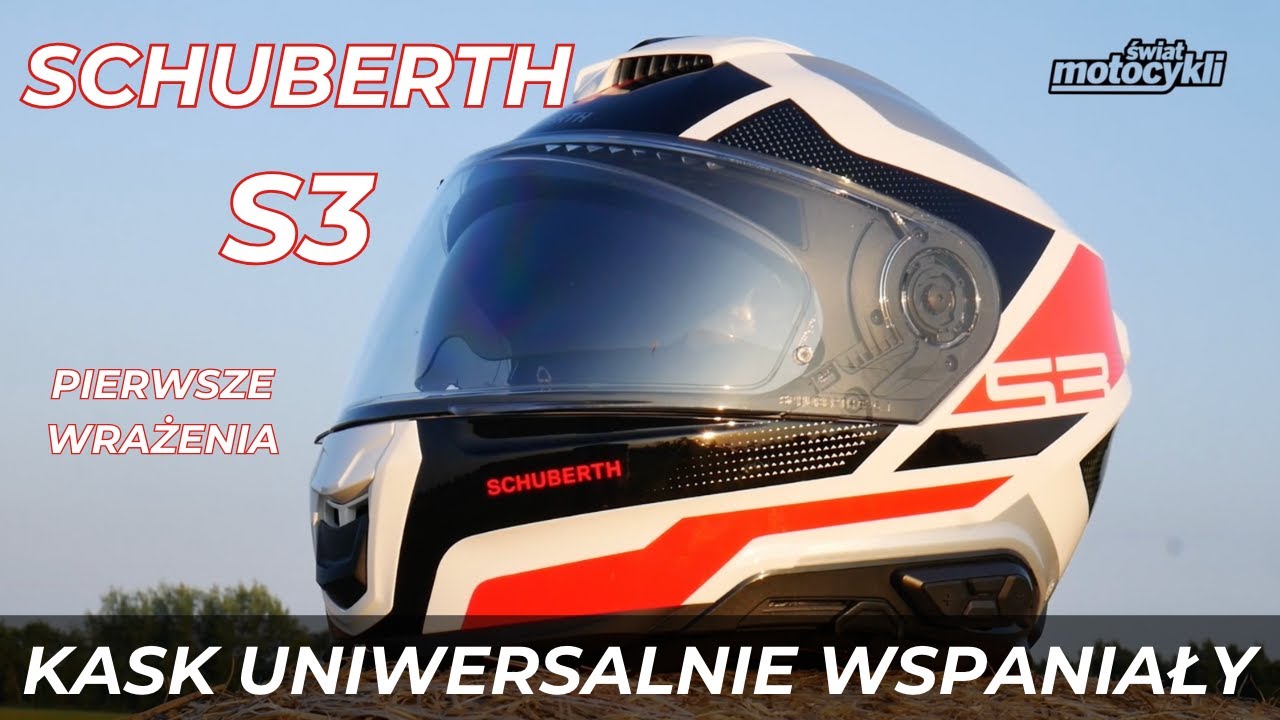 SCHUBERTH S3 | KASK DO TAŃCA I DO RÓŻAŃCA (PIERWSZE WRAŻENIA)