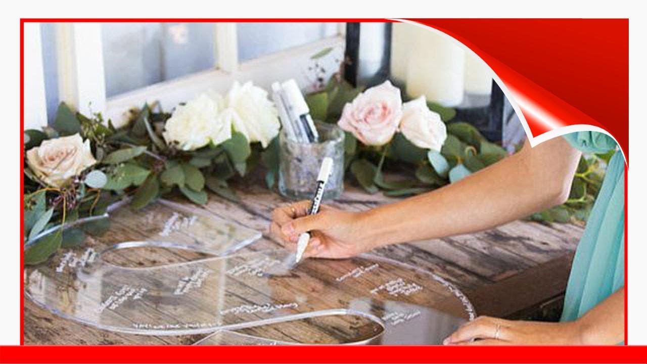 Creative Wedding Guest Book Ideas 🧧