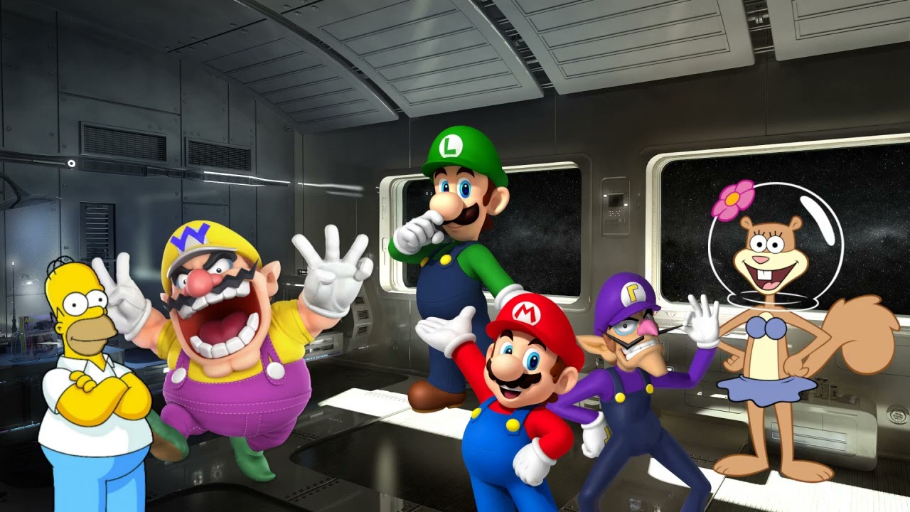Wario and his friends die after Wario accidentally pressed the self destruct button (REDONE).mp3