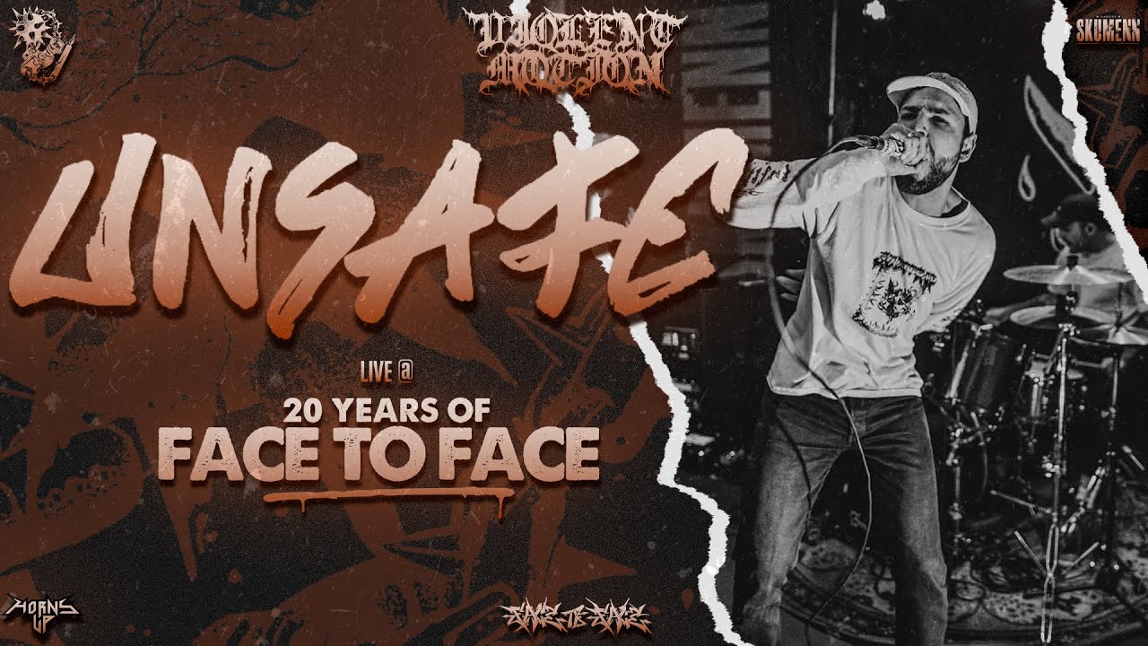 UNSAFE - LIVE @20 YEARS OF FACE TO FACE - RENNES - 4k - [FULL SET - MULTI CAM] 13/12/2024