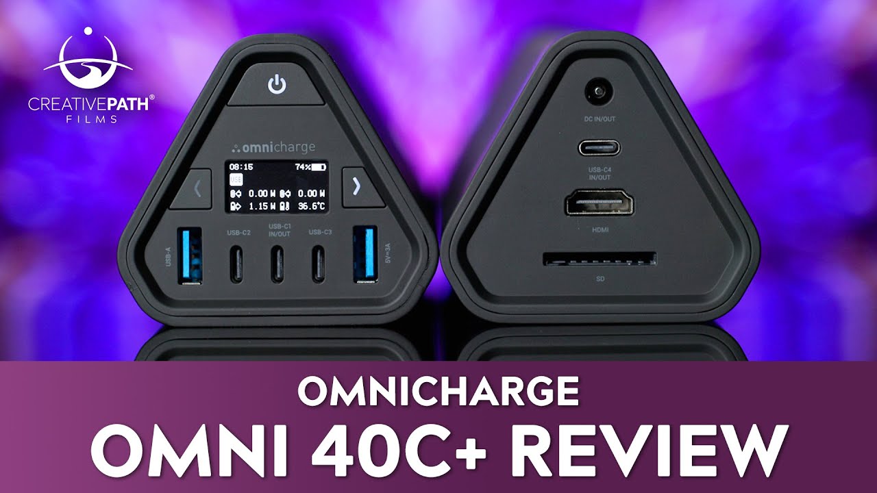 Omnicharge Omni 40C+ Power Bank Review | The Studio Photographers Dream Powerbank