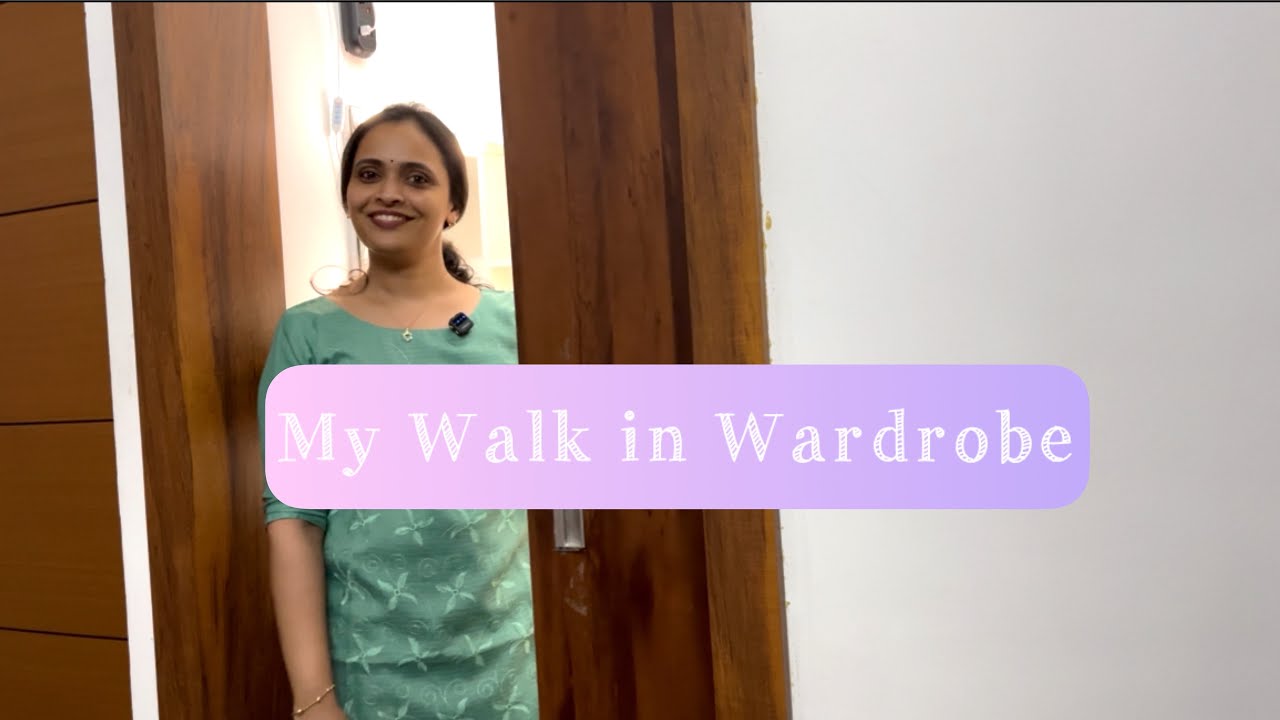 A walk through my Walk in Wardrobe 😊😊😊