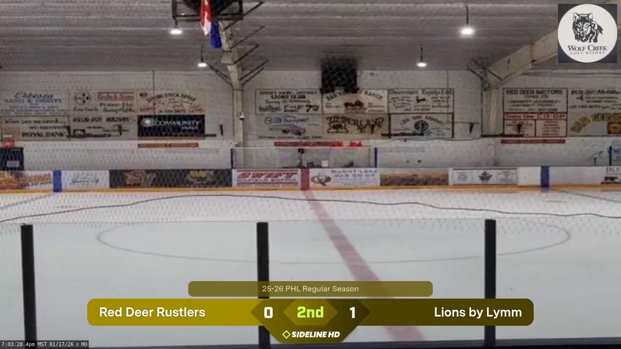 Red Deer Rustlers @ Lions by Lymm (2026.01.17)
